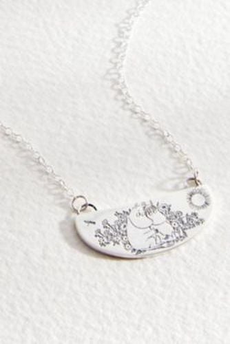 Moomin Friends Among Flowers Necklace - Silver at Urban Outfitters - Licensed To Charm - Modalova