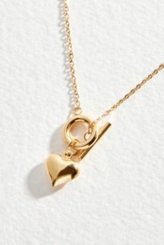 T-Bar Necklace - Gold at Urban Outfitters - Lucky Eleven - Modalova