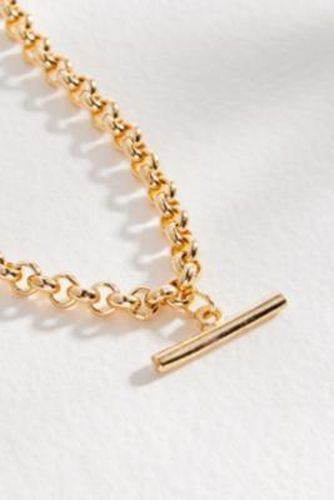 T-Bar Chain Necklace - at Urban Outfitters - Vintage Inclined - Modalova