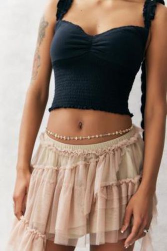 Delicate Bead Belly Chain - at Urban Outfitters - Silence + Noise - Modalova