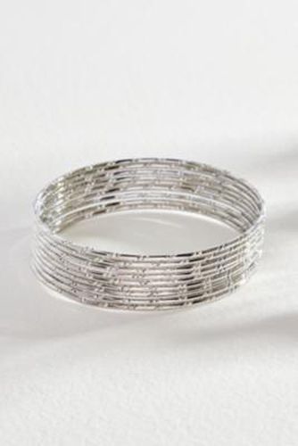 Thin Bangles Pack - Silver at Urban Outfitters - Silence + Noise - Modalova