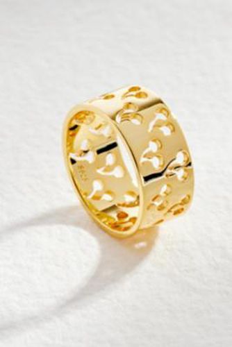 Cut It Out Cherry Ring - Gold S at Urban Outfitters - Lucky Eleven - Modalova
