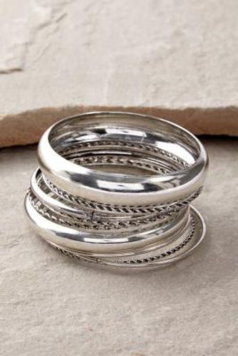 Clean Bangles Pack - Silver at Urban Outfitters - Silence + Noise - Modalova