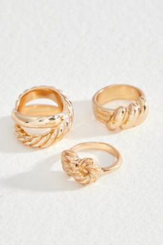 Vintage Style Ring 3-Pack - M/L at Urban Outfitters - Silence + Noise - Modalova