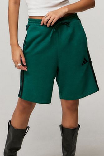 Green Jersey Long Shorts - Green XS at Urban Outfitters - adidas - Modalova