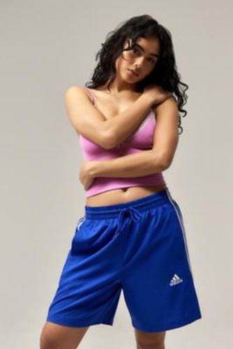 Stripes Longline Shorts - XS at Urban Outfitters - adidas - Modalova