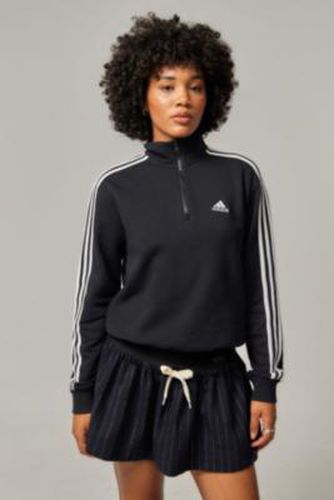 Essentials Quarter-Zip Jumper - XS at Urban Outfitters - adidas - Modalova