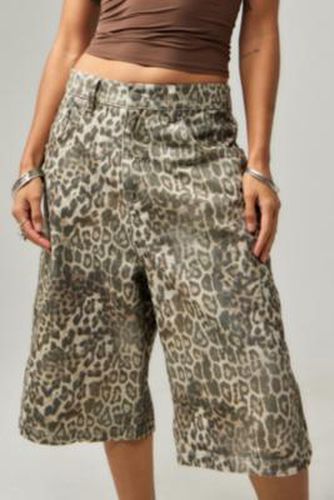 Leopard Fade Colossus Jorts 28 at Urban Outfitters - Jaded London - Modalova