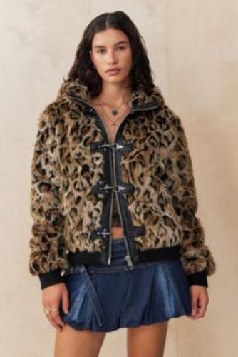 Mendoza Leopard Print Jacket S at Urban Outfitters - Jaded London - Modalova