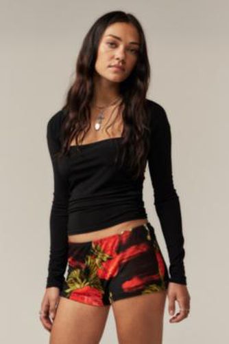 Camarosa Strawberry Print Mini Shorts UK 8 at Urban Outfitters - Jaded London - Modalova