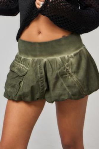 Ozu Cargo Puffball Mini Skirt - Khaki UK 6 at Urban Outfitters - Jaded London - Modalova
