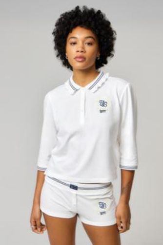 Polo Shirt - White UK 6 at Urban Outfitters - Jaded London - Modalova