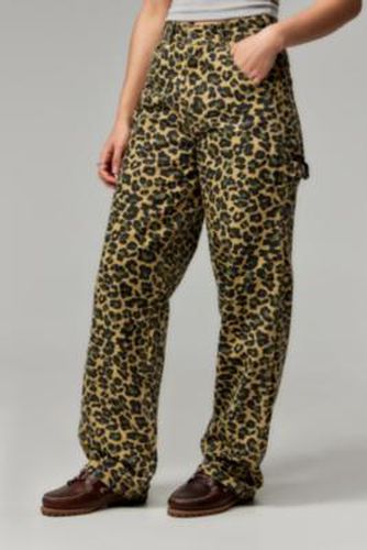 Leopard Print Big Job Painter Pants 26 at Urban Outfitters - Stan Ray - Modalova