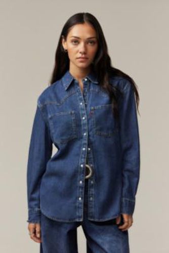 Teodora Western Denim Shirt - Tinted Denim S at Urban Outfitters - Levi's - Modalova