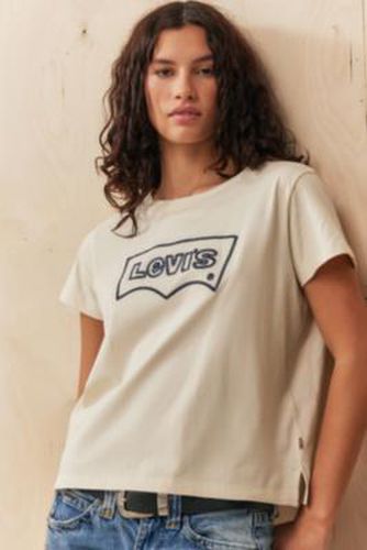 Graphic Box T-Shirt - Cream XS at Urban Outfitters - Levi's - Modalova