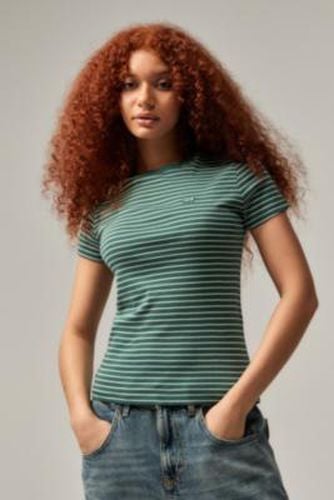 Essential Stripe T-Shirt - Green XS at Urban Outfitters - Levi's - Modalova