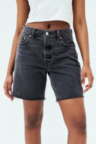 S Washed Black Denim Shorts - Off/black 26 at Urban Outfitters - Levi's - Modalova