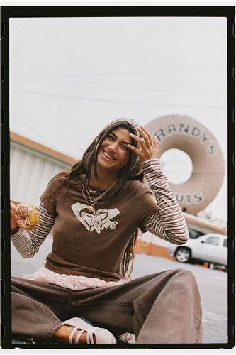 T-shirt bébé superposé UO Exclusif en taille: XS - Roxy - Modalova