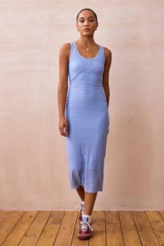 Floral Midi Dress - Blue XS at Urban Outfitters - Daisy Street - Modalova