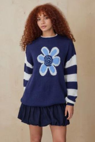 Flower Knit Jumper - XS at Urban Outfitters - Daisy Street - Modalova