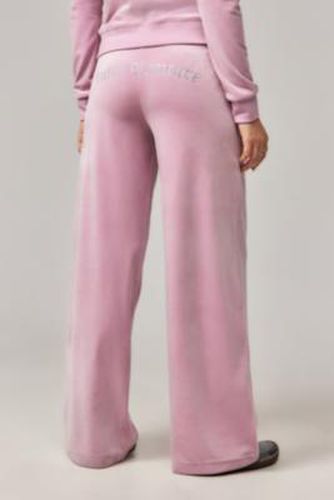 UO Exclusive Ida Velour Track Pants - XS at Urban Outfitters - Juicy Couture - Modalova