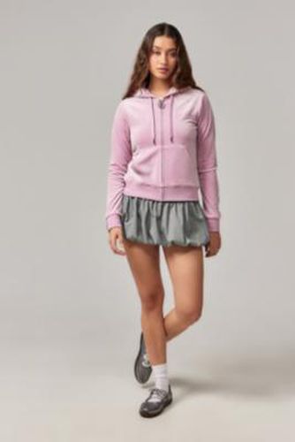 Juicy UO Exclusive Bow Velour Hoodie - XS at Urban Outfitters - Juicy Couture - Modalova