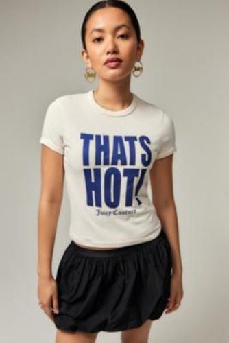 That's Hot T-Shirt - XS at Urban Outfitters - Juicy Couture - Modalova