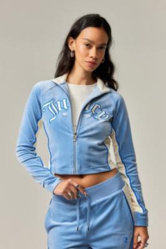 UO Exclusive Gemini Track Top - Blue XS at Urban Outfitters - Juicy Couture - Modalova