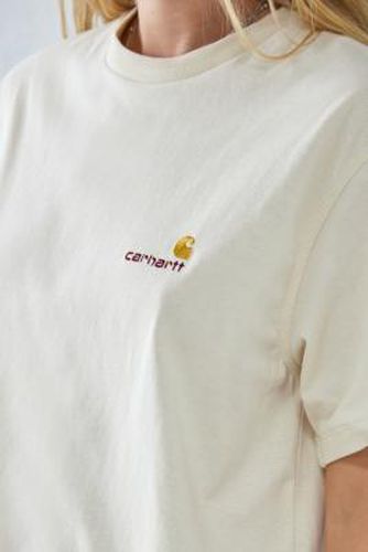 American Script T-Shirt - Cream S at Urban Outfitters - Carhartt WIP - Modalova