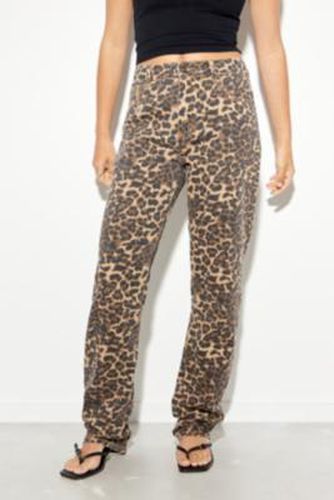 Carmela Leopard Print Jeans XS at Urban Outfitters - Lioness - Modalova