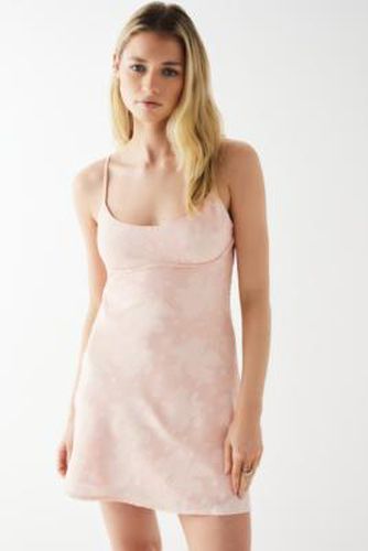 UO Exclusive Bleecker Mini Dress - Pink XS at Urban Outfitters - Kiss The Sky - Modalova