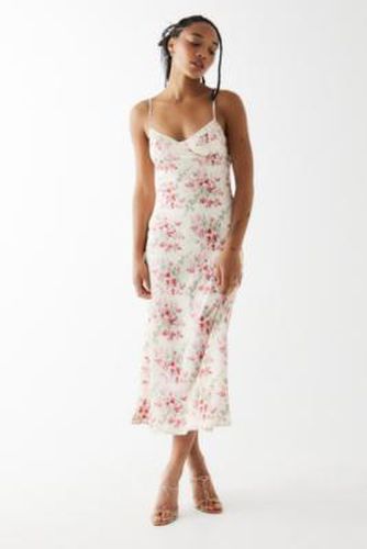 Iris Pink Maxi Dress - Pink M at Urban Outfitters - Love Triangle - Modalova