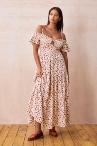 Rose Maxi Dress - Red XS at Urban Outfitters - Kiss The Sky - Modalova