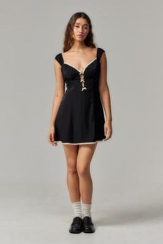 Olivia Mini Dress - Black XS at Urban Outfitters - Kiss The Sky - Modalova