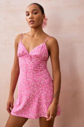 UO Exclusive Floral Mini Dress - XS at Urban Outfitters - Kiss The Sky - Modalova