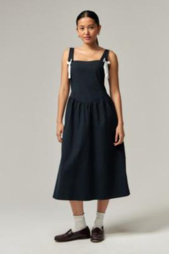 Clesiel Bow Midi Dress - XS at Urban Outfitters - Motel - Modalova