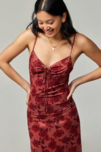 UO Exclusive Coya Floral Maxi Dress - Red 2XS at Urban Outfitters - Motel - Modalova