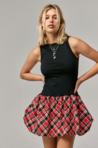 Ortega Bubble Hem Mini Dress XS at Urban Outfitters - Motel - Modalova