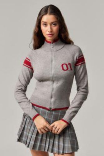 Tacita Knit Track Top - 2XS at Urban Outfitters - Motel - Modalova