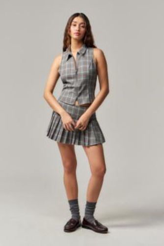 Cartala Check Mini Skirt - XS at Urban Outfitters - Motel - Modalova