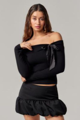 Orianna Black Knit Top - Black XS at Urban Outfitters - Motel - Modalova