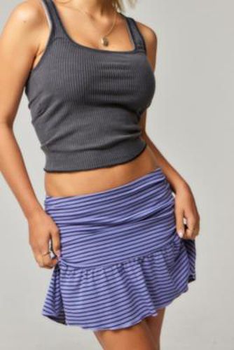 Nefeli Mini Skirt - Blue XS at Urban Outfitters - Motel - Modalova