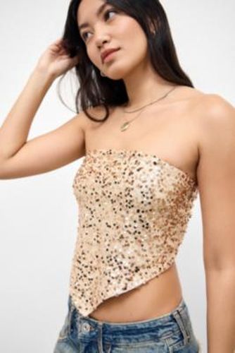 Rimo Sequin Top - XS at Urban Outfitters - Motel - Modalova