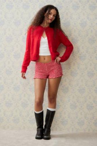 Ritala Red Gingham Shorts - Red XS at Urban Outfitters - Motel - Modalova