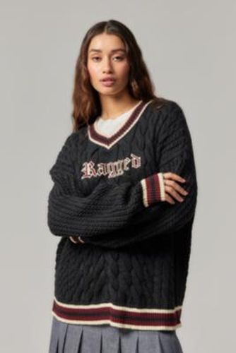 UO Exclusive Cable Knit Dweeb Jumper - / XS at Urban Outfitters - Ragged Priest - Modalova