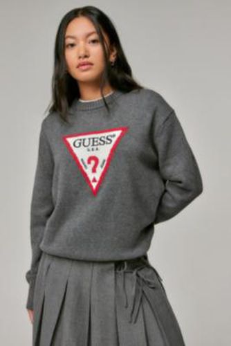 Jeans Triangle Knit Jumper - XS at Urban Outfitters - GUESS - Modalova