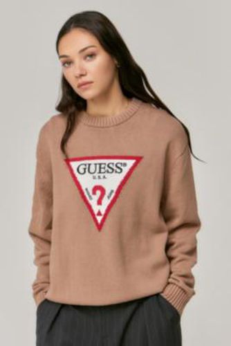 Jeans Triangle Knit Jumper - XS at Urban Outfitters - GUESS - Modalova