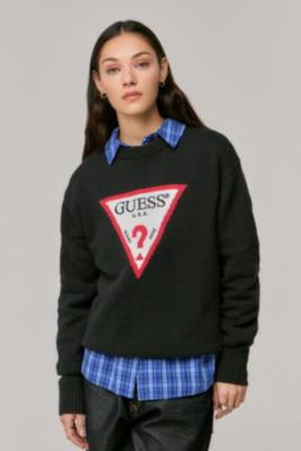 Jeans Triangle Knit Jumper - S at Urban Outfitters - GUESS - Modalova