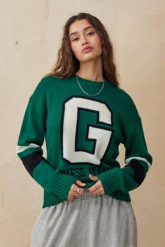 Jeans Intarsia Knit Jumper - XS at Urban Outfitters - GUESS - Modalova