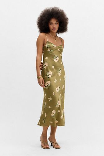 Belle Satin Maxi Dress - XS at Urban Outfitters - Love Triangle - Modalova